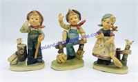 Lot of (3) Napcoware Figurines