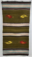 Chimayo Native American Indian Saddle Blanket