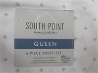 QUEEN BEDDING: 2 SHEET SETS & 2 PILLOWS