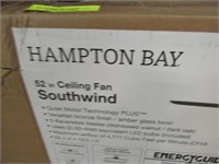 HAMPTON BAY 52" SOUTHWIND LED CEILING FAN