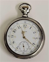 1896 Elgin Coin Silver Pocket Watch