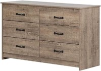 South Shore Tassio 6-Drawer Double Dresser