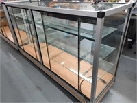 Glass Display Case - Full vision Aluminum glass