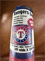NEW Fathead 3 Ft x 3 Ft Texas Rangers Logo