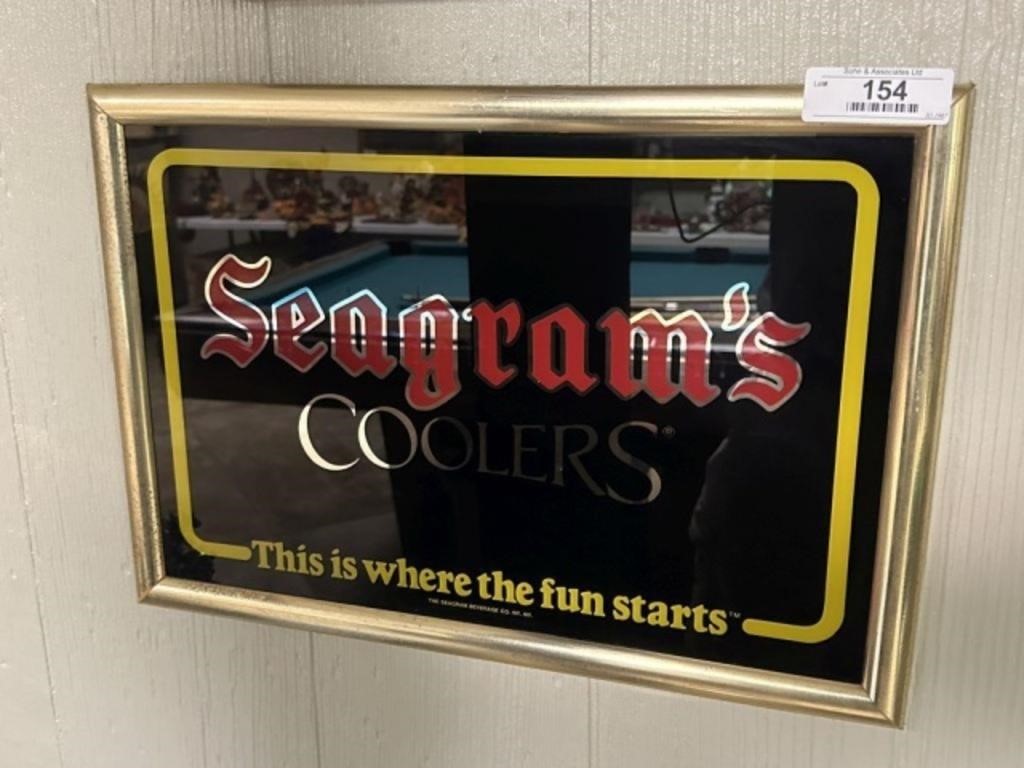 Seagram's Advertising Mirror