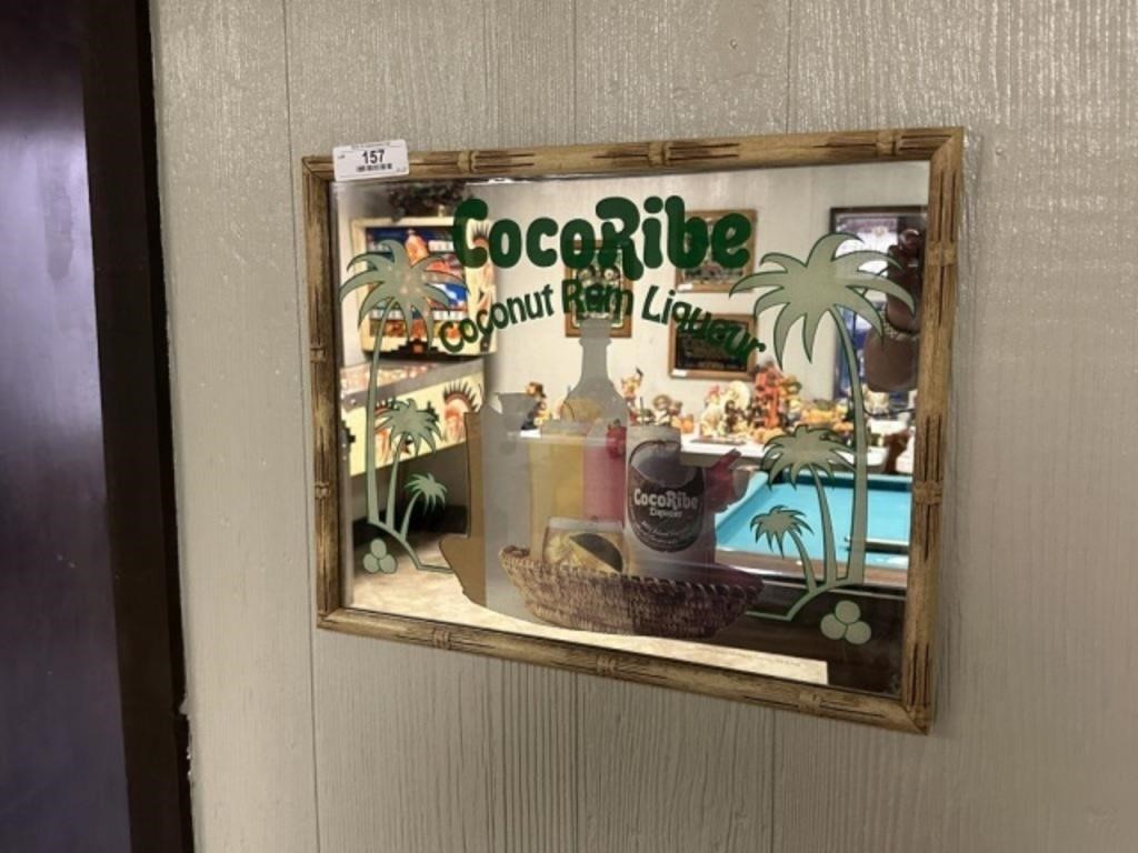 CocoRibe Rum Advertising Mirror