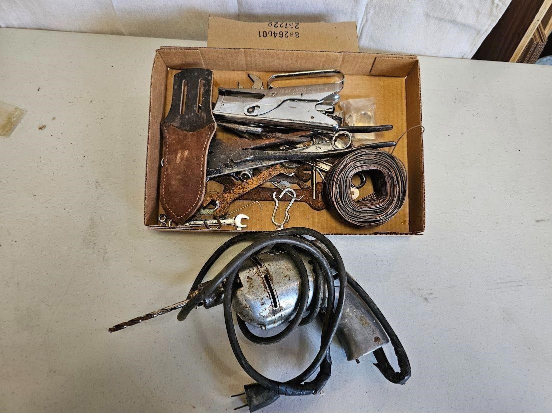 Box of misc. tools