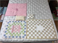 Handmade Baby Quilts (3) #103 2 Pillows
