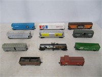 HO SCALE MODEL TRAIN ROLLING STOCK (AS FOUND)