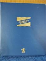 USPS Commemorative Stamps Club Binder with