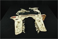 Texan Jr. Hubley Cap Gun Set (2)