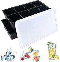 22$-Large Ice Cube Tray with Lid, oniwwio