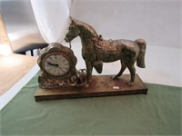 United Electric Horse Clock