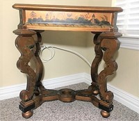 Hand Painted Occasional Table with