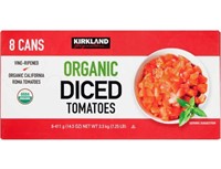Kirkland Signature Organic Diced Tomatoes 14.5 Oz