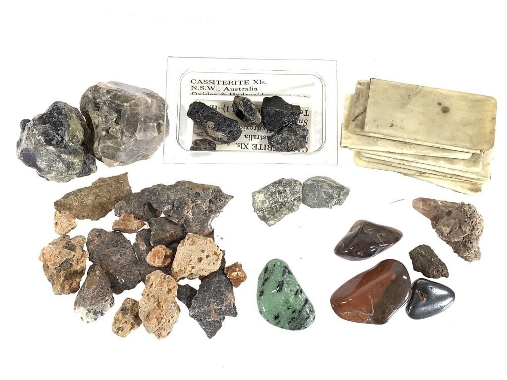 7/2 Tuesday Garrett Collection Rocks & Minerals Session 2