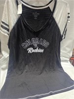 $50.00 Women’s Colorado CR Rockies Shirt 
See
