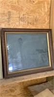 Etched glass picture 23x19