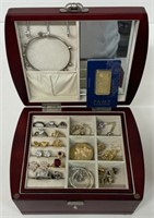 *BEAUTIFUL* JEWELRY BOX w/ JEWELRY