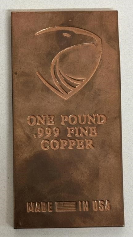 1lb COPPER BAR