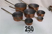 Copper & Brass Pan Set(R1)