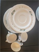 35 pieces of liberty hall ironstone dishes