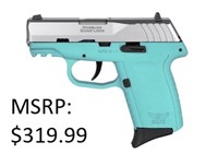 SCCY Industries CPX-2 Gen 3 9mm Turquoise