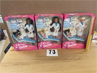 LOT OF 3 DENTIST BARBIES