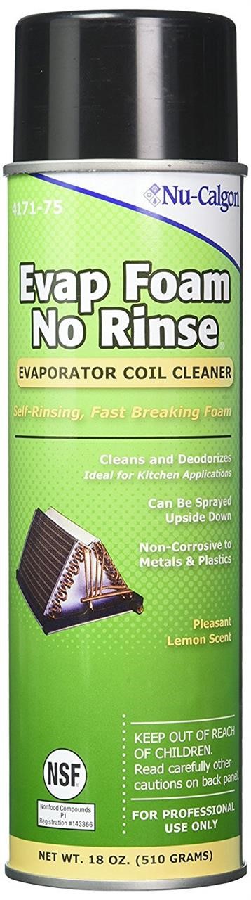 Evaporator Coil Cleaner, Aerosol, 18 Oz