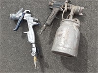 LOT OF 2 SPRAY GUNS