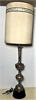 Etched Brass Lamp