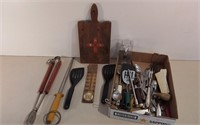 Various Kitchen Cutlery, Utensils & More
