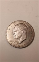 1971D US Silver Eisenhower Dollar