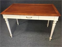 Wood Top Desk/Entry Way Piece
