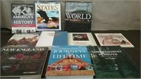 Box-Coffee Table Books, Travel, World History, &