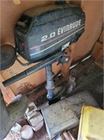EVINRUDE 2 HP OUTBOARD MOTOR-OFFSITE