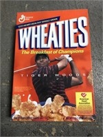 TIGER WOODS WHEATIES BOX