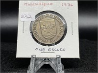 1936 Mozambique one escudo
