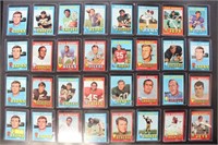 1971 Topps Football Cards 50+, light duplication,