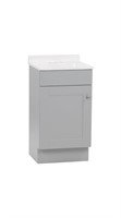 $129.00 Project Source - 18-in Gray Single Sink