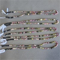 Beads - tourmaline