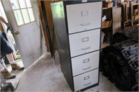 4 Drawer File Cabinet (Legal Size)  (27”D 8”