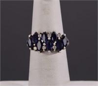 SAPPHIRE & STERLING Silver Ring