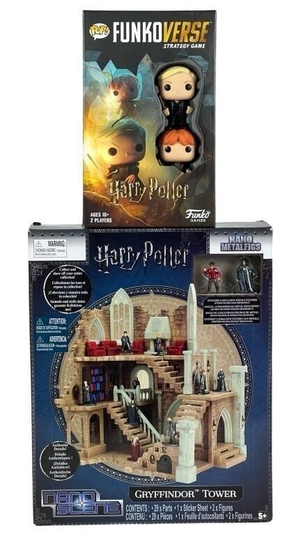 Harry Potter Gryffintower & Funko Pop Play Sets