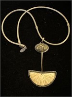 Sterling Necklace w/ Pendant