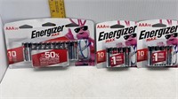 40 ENERGIZER MAX AAA BATTERIES FROM 2020