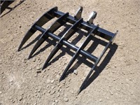 VICSEC Mini Excavator Rake Attachment