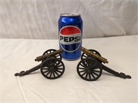 2 Vintage Cannons 5" long