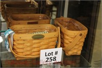 (3) Longaberger Baskets: