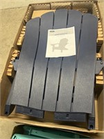 Adirondack chair -dark blue